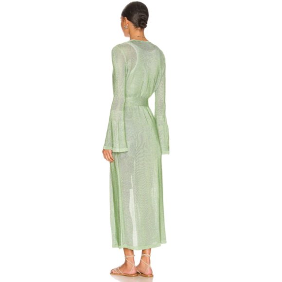 Tularosa Wendy Robe in Light Green / Mint NWT Size XS - Picture 2 of 5
